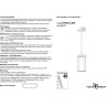Светильник NOVOTECH IVORY LED 10W уличный подвесной NV-358122
